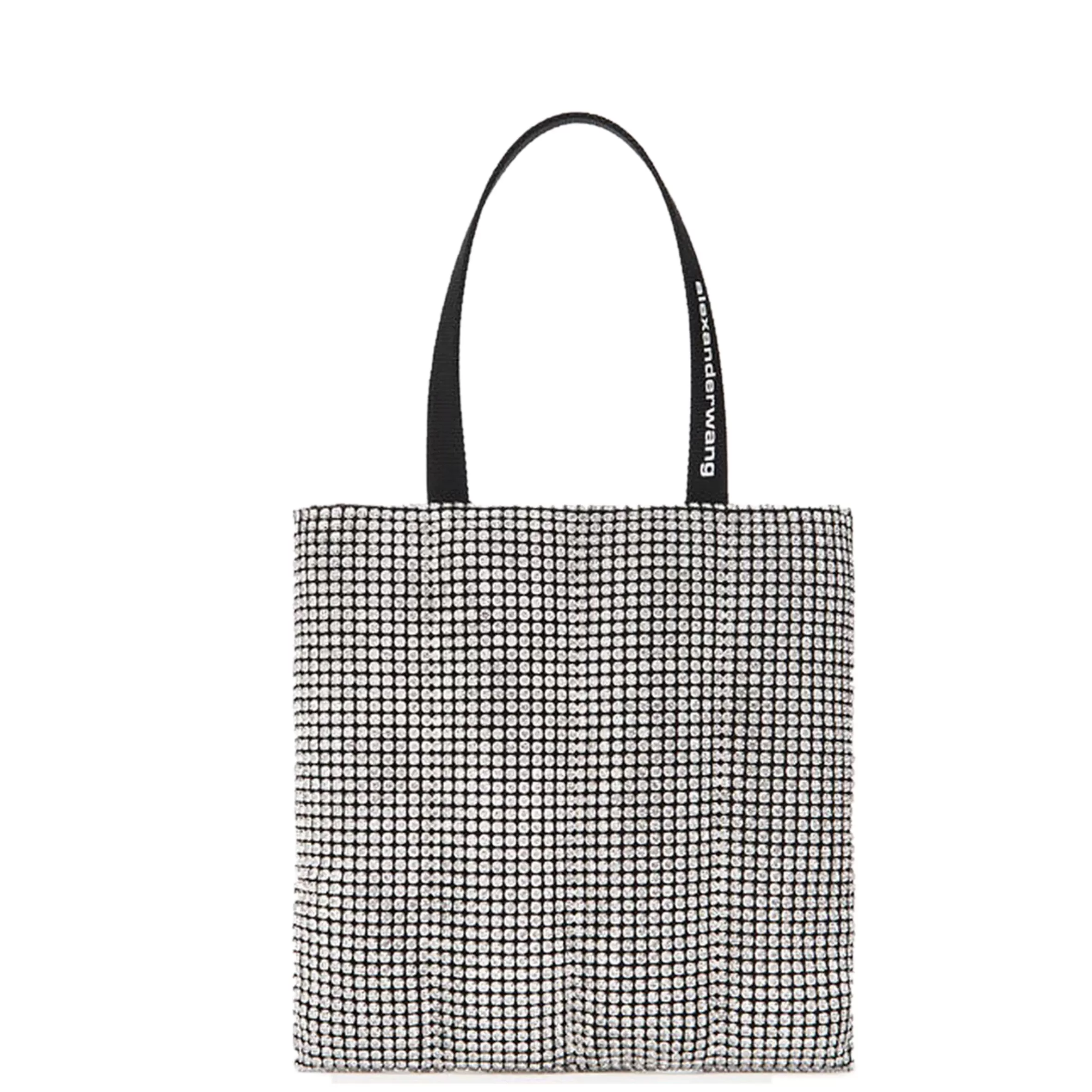 Heiress Rhinestone TOTE, White