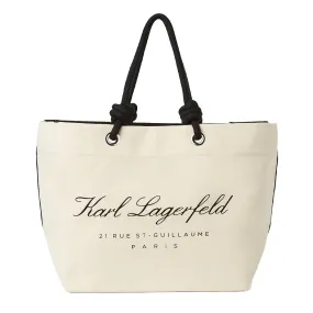 Hotel Karl Beach Tote Bag -Natural