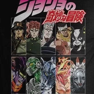 Jojos Bizarre Adventure Character Grid