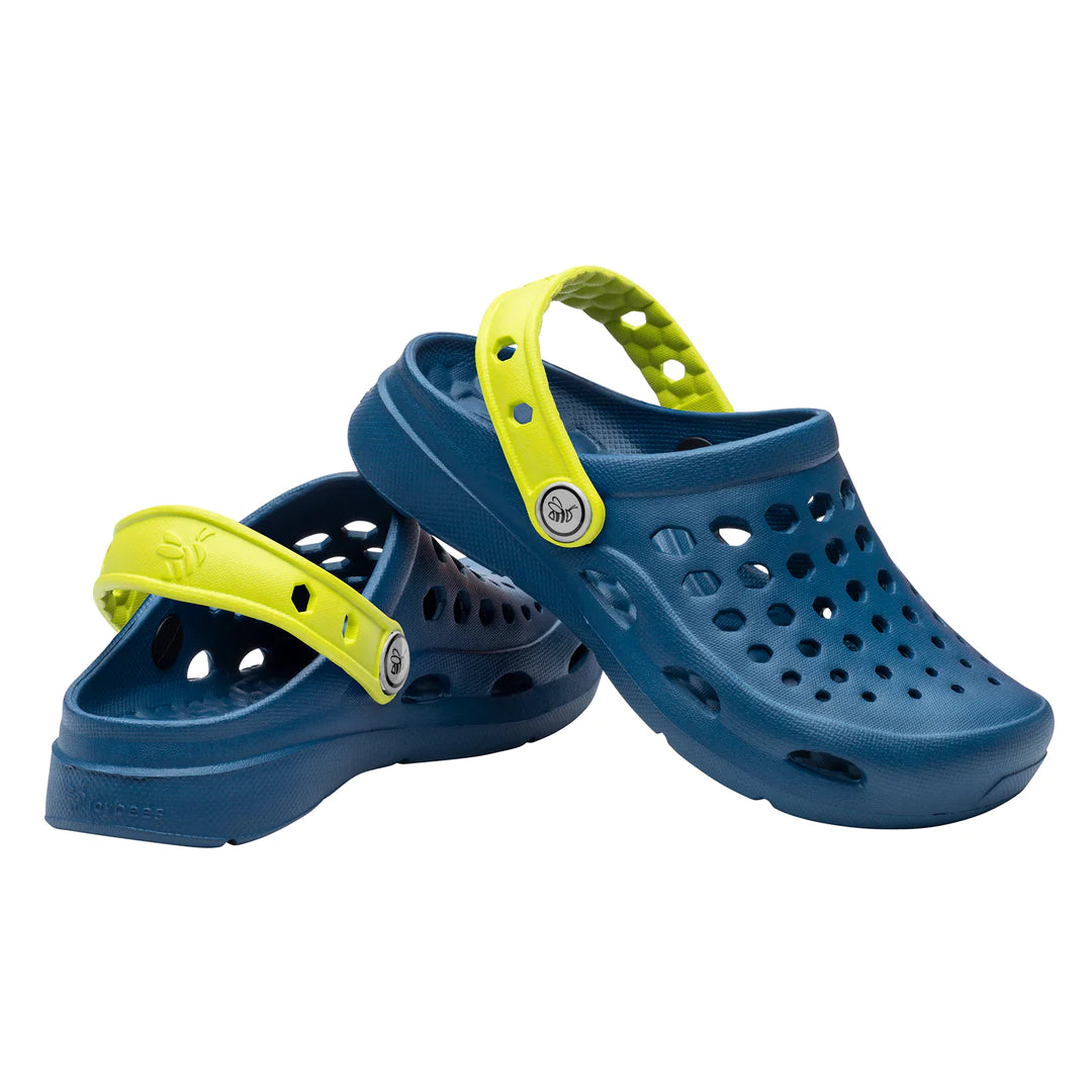 Joybees Navy/Citrus Kids' Active Clog