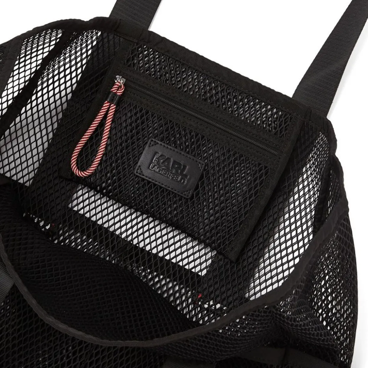 K/Essential Mesh Tote -Black