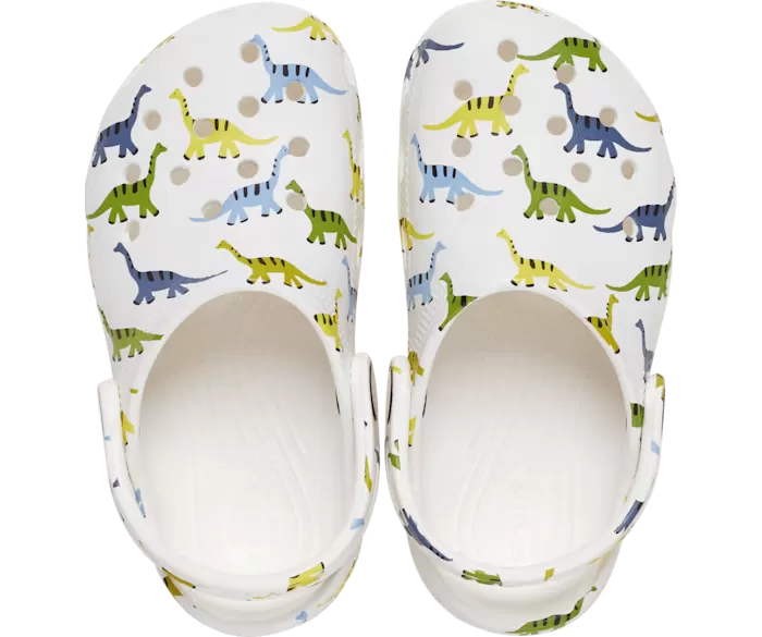 Kids' Character Print Dino Clog