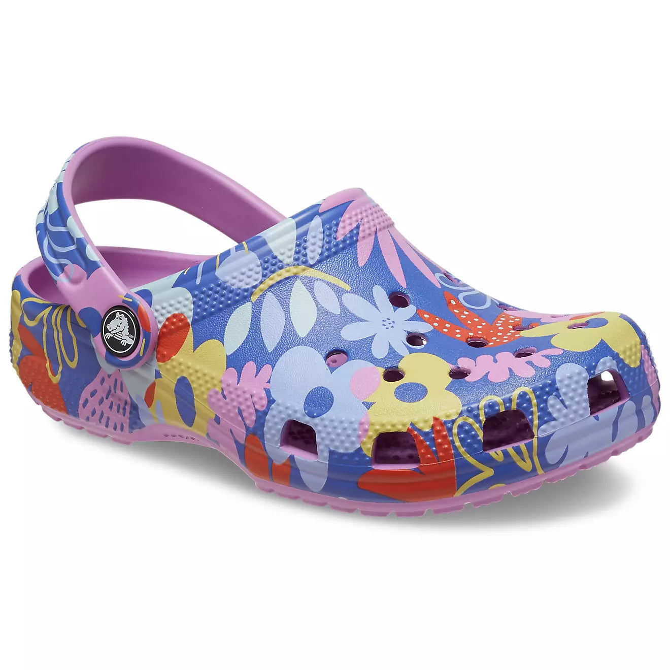 Kids' Printed Floral Classic Clog