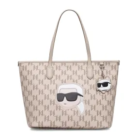 K/Ikonik Monogram Large Tote -Off White