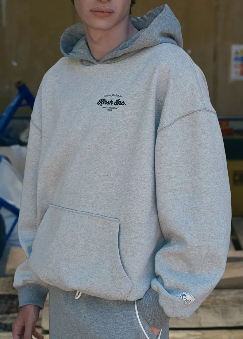 KIRSH  |[ KIRSH ]★UNI HEAVYWEIGHT SNAP DETAIL HOODIE