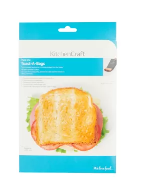 KitchenCraft Non-Stick Reusable Toaster Bags