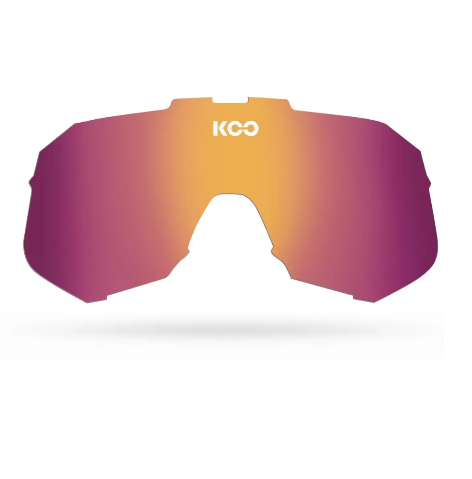 KOO Demo Cycling Sunglass Spare /Replacement Lens - Photochromic Fuchsia Mirror