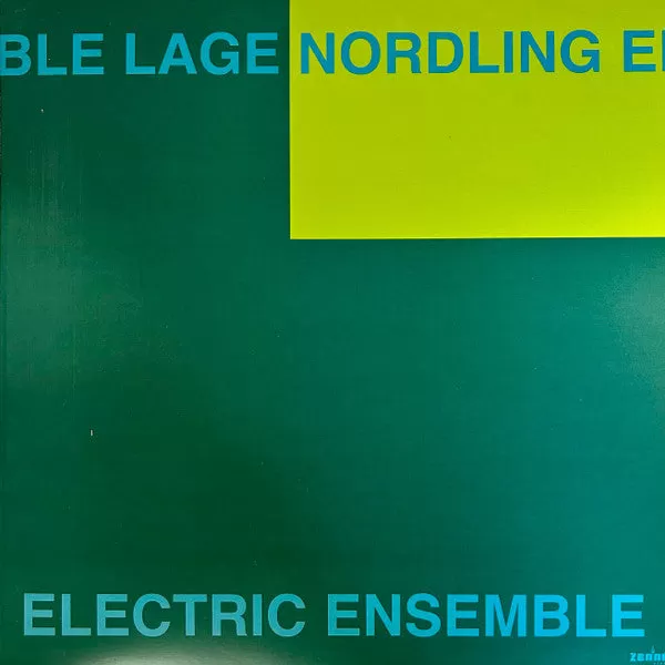 Lage Nordling Electric Ensemble ~ Lage Nordling Electric Ensemble