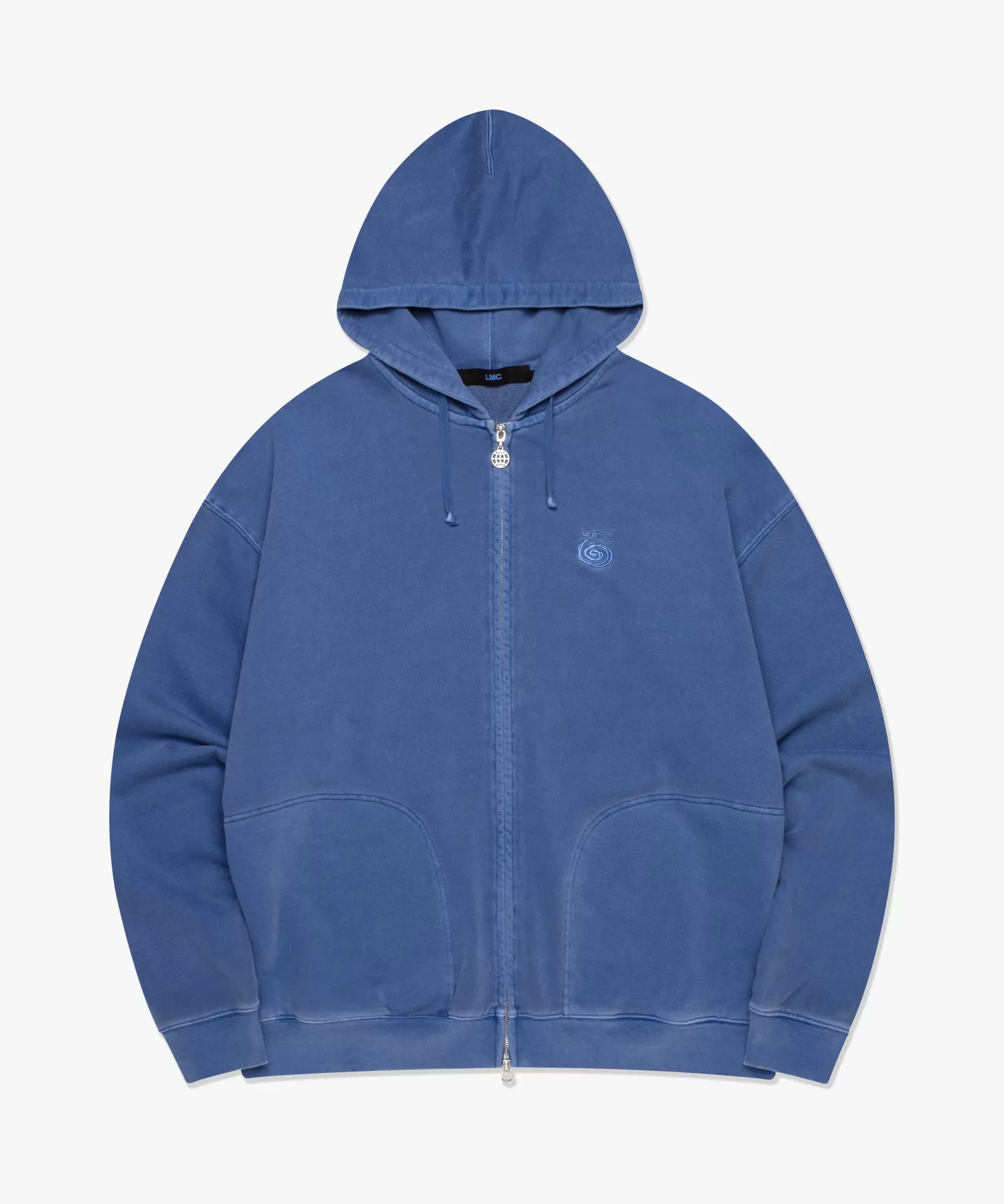 LMC  |[ LMC ]★OVERDYED SPIRAL ZIP-UP HOODIE