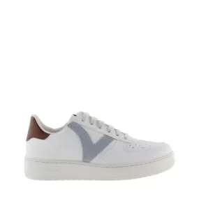 Madrid Contrast Faux Leather Sneaker for Women - 1258201