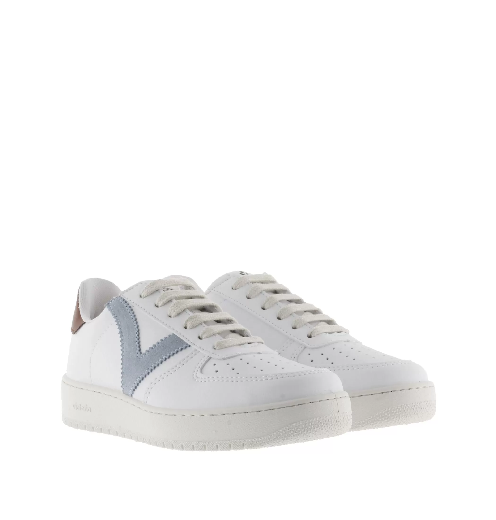 Madrid Contrast Faux Leather Sneaker for Women - 1258201