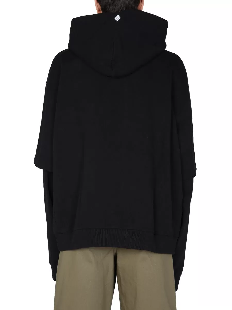 Marcelo Burlon County Of Milan Printed Drawstring Hoodie