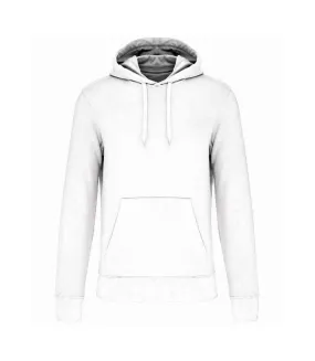 Mens eco friendly hoodie white Kariban