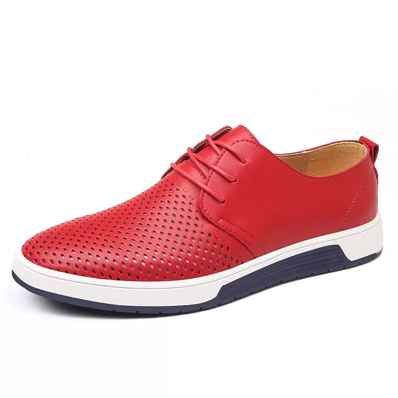 Men’s Hollow Out Casual Oxford Shoes