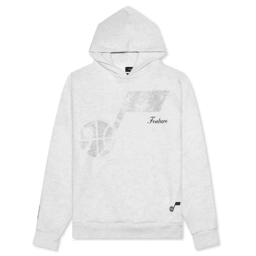 NBA Utah Jazz High Note Hoodie - Ancient Water