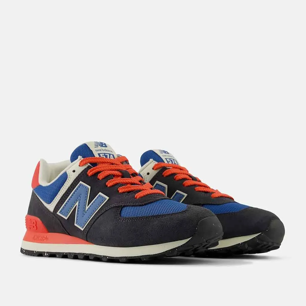 New Balance 574 Sneaker for Women - Black/Blue