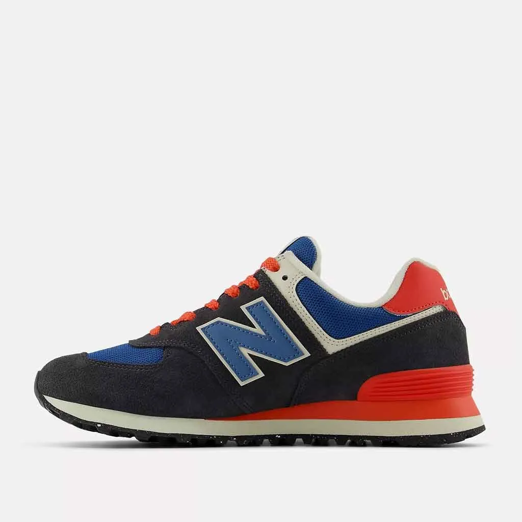 New Balance 574 Sneaker for Women - Black/Blue