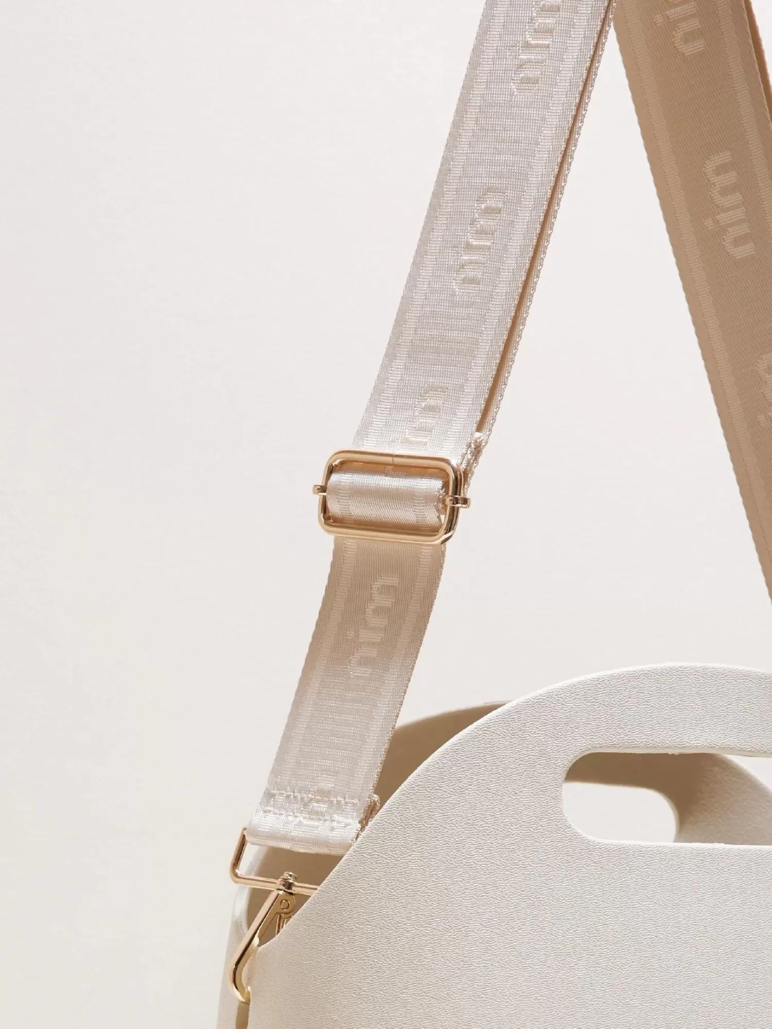 Nim Shoulder Strap | Cream/Gold