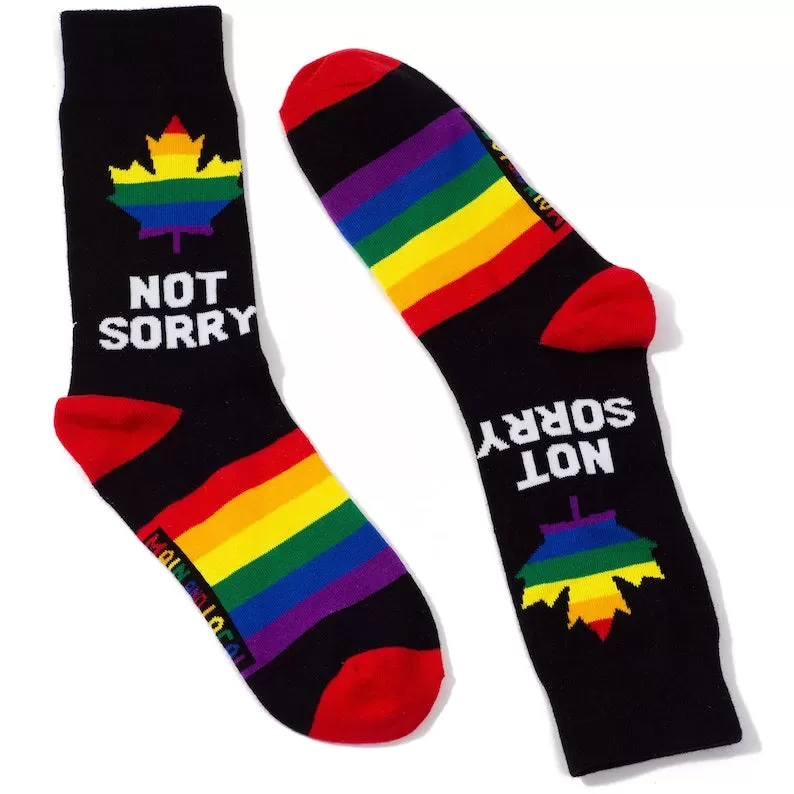 Not Sorry this time, Canada! Show your LGBTQ+ pride 