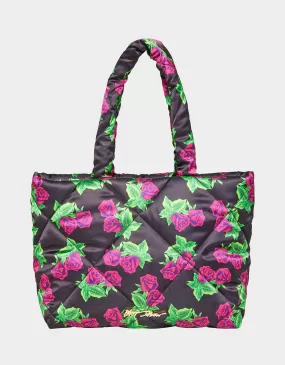 NYLON PILLOW TOTE FLORAL | RE:LUV