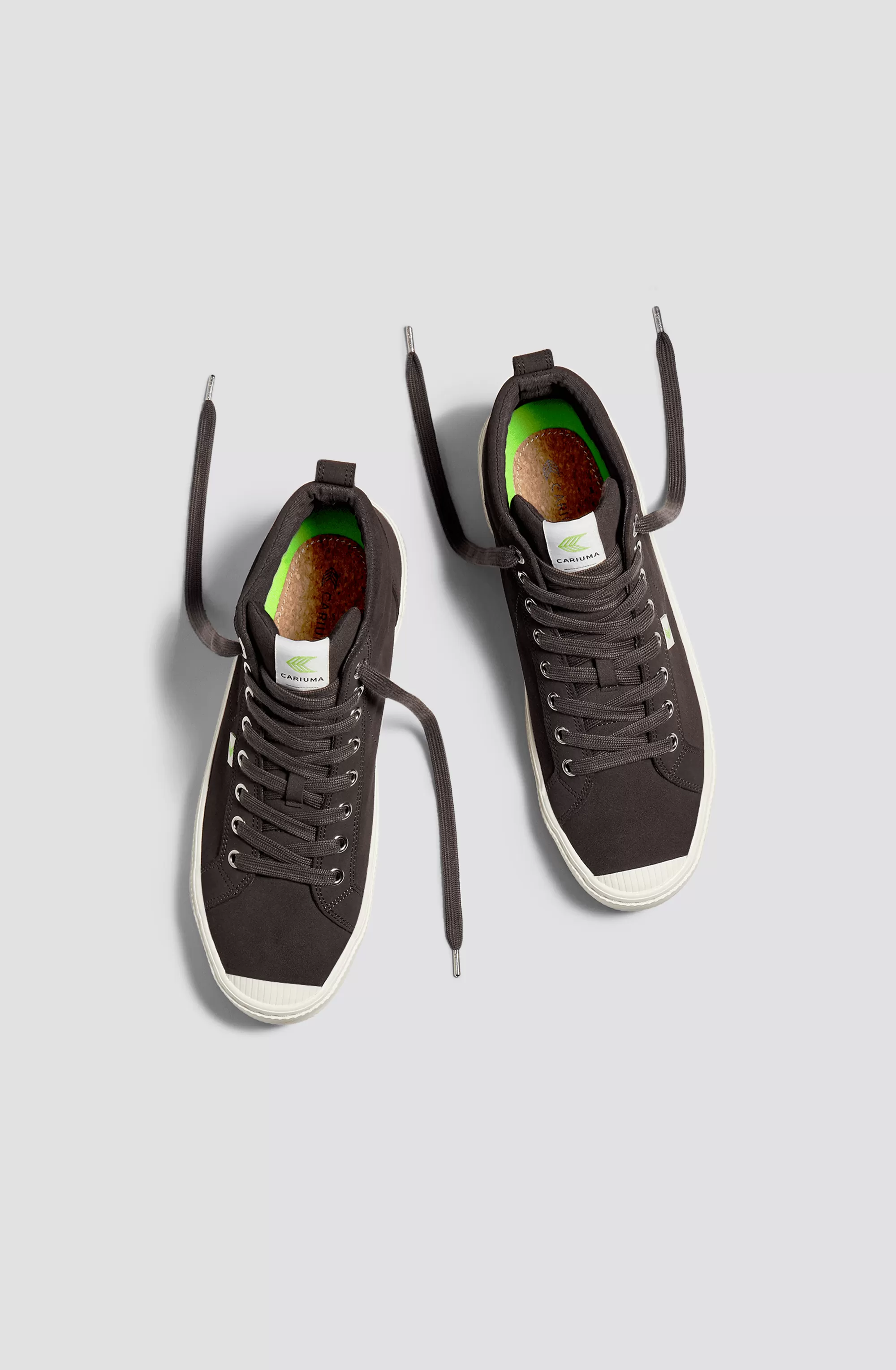 OCA High Dark Brown Suede Sneaker Women