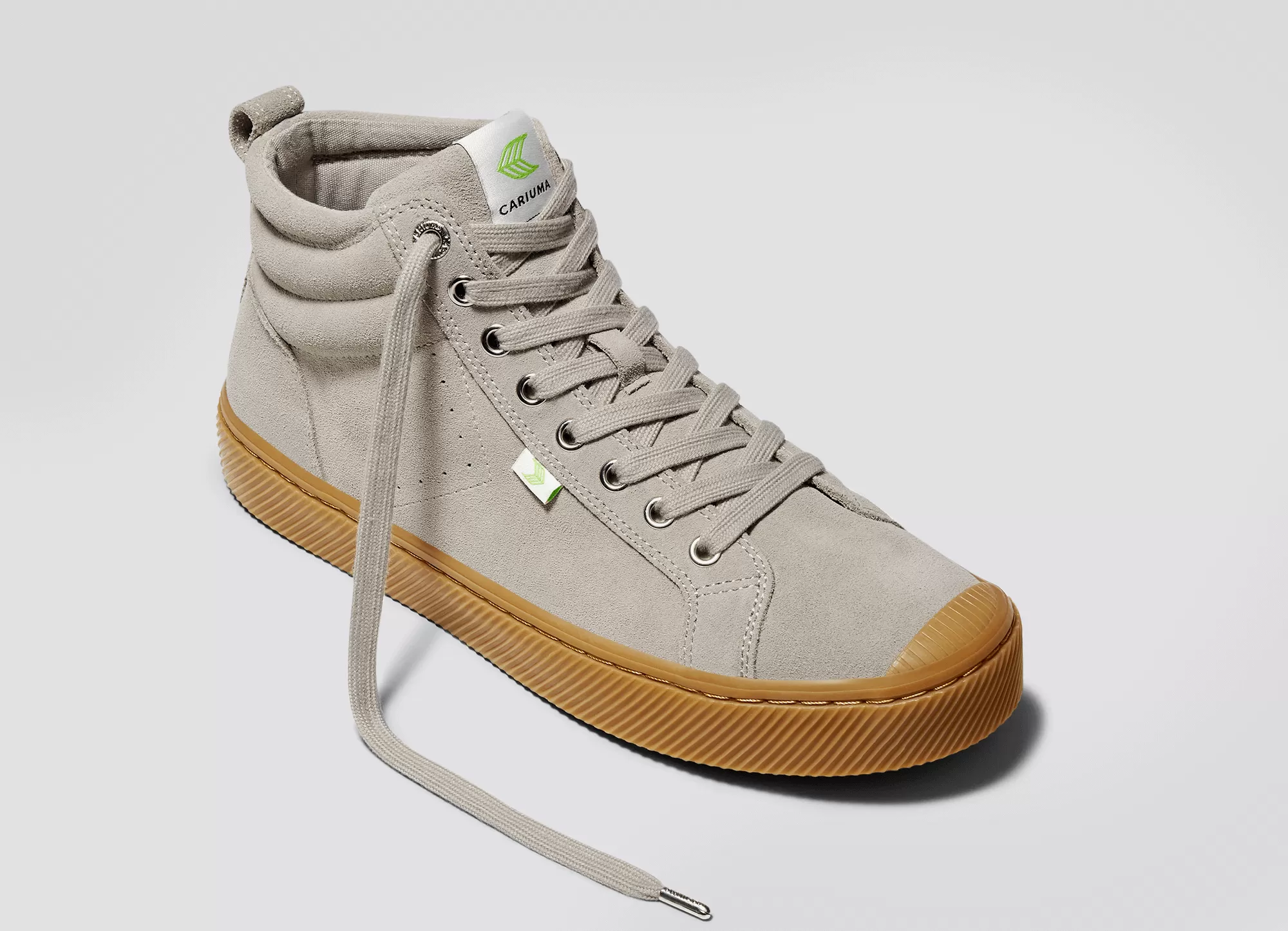 OCA High Gum Cloud Grey Suede Sneaker Men