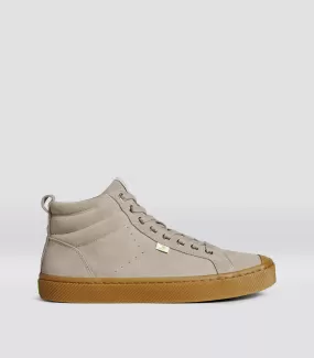 OCA High Gum Cloud Grey Suede Sneaker Women