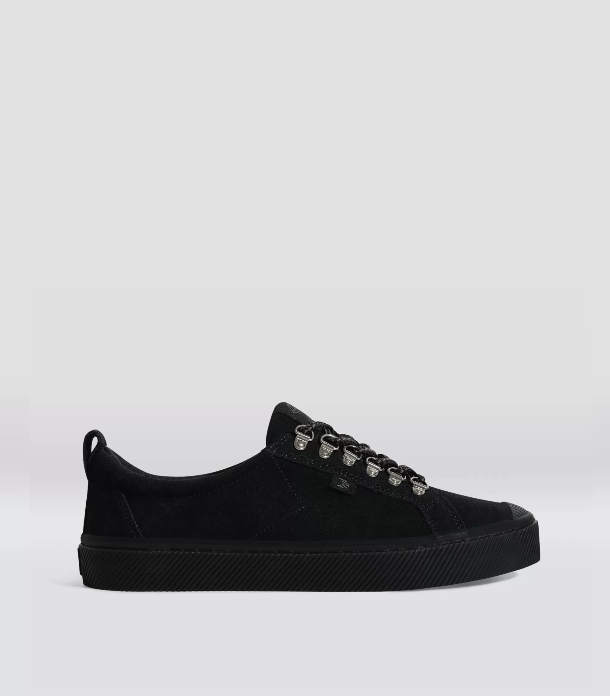 OCA Low Speedhooks All Black Suede Sneaker Men