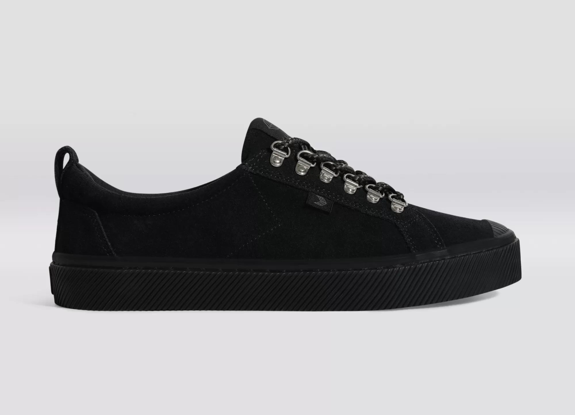 OCA Low Speedhooks All Black Suede Sneaker Men