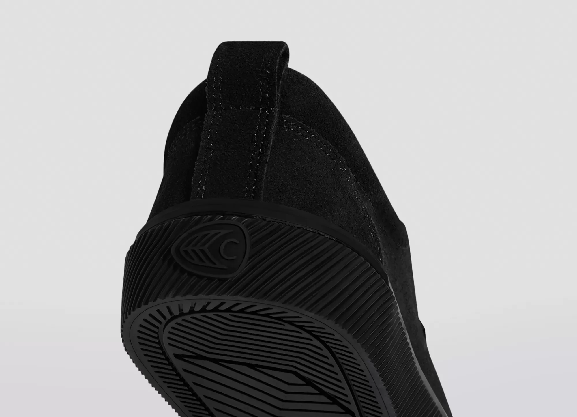 OCA Low Speedhooks All Black Suede Sneaker Men