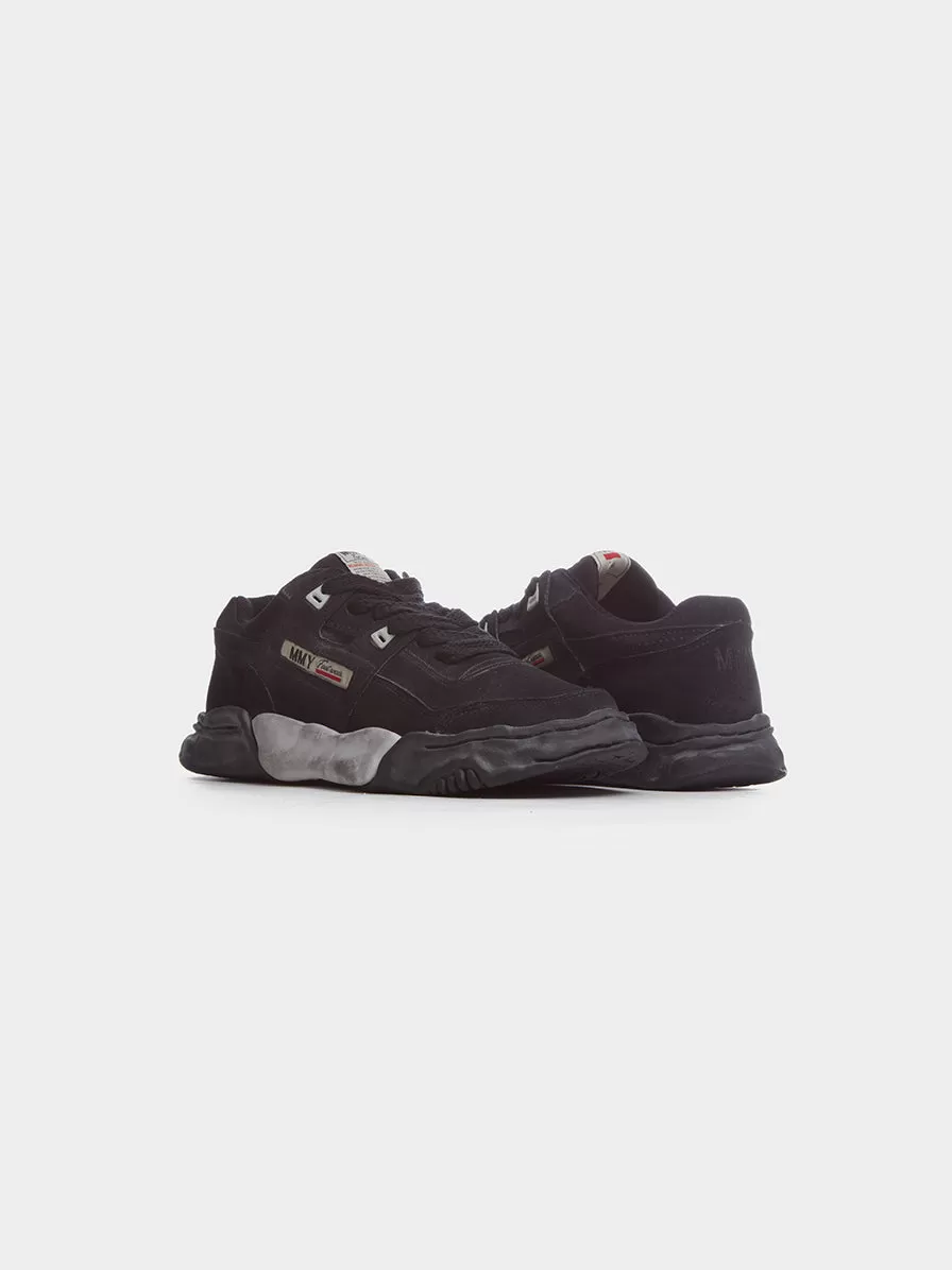 Original Sole Brushed Suede Low-Top sneaker, Black