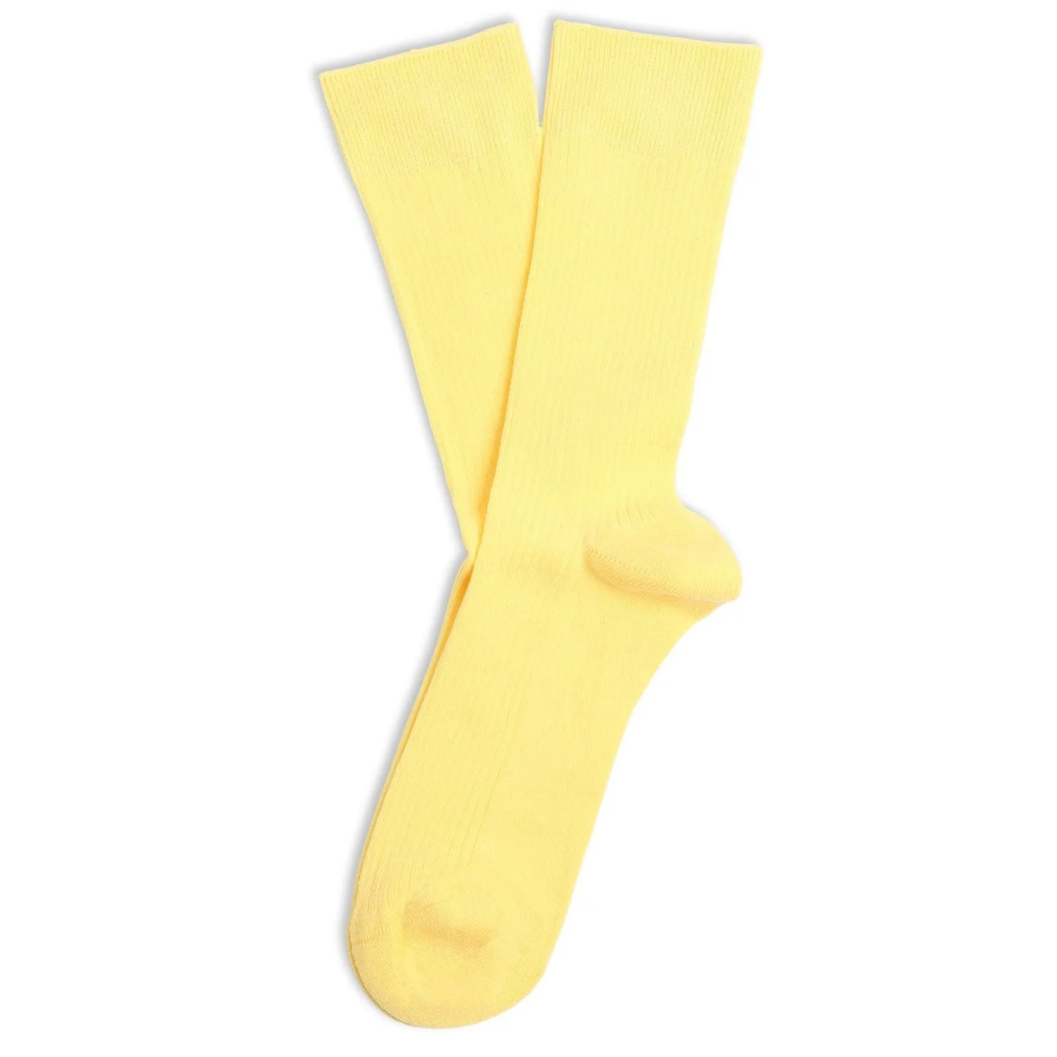 Originals Fine Rib Socks 6-pack Shaded Yellow