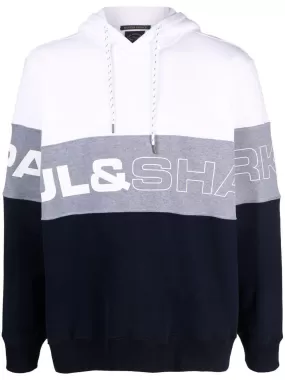 Paul & Shark Hoodie en coton organique Winter fleece