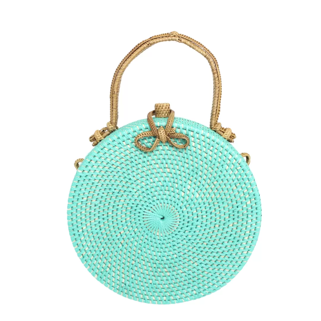 POPPY + SAGE -Milly Bag in Aqua