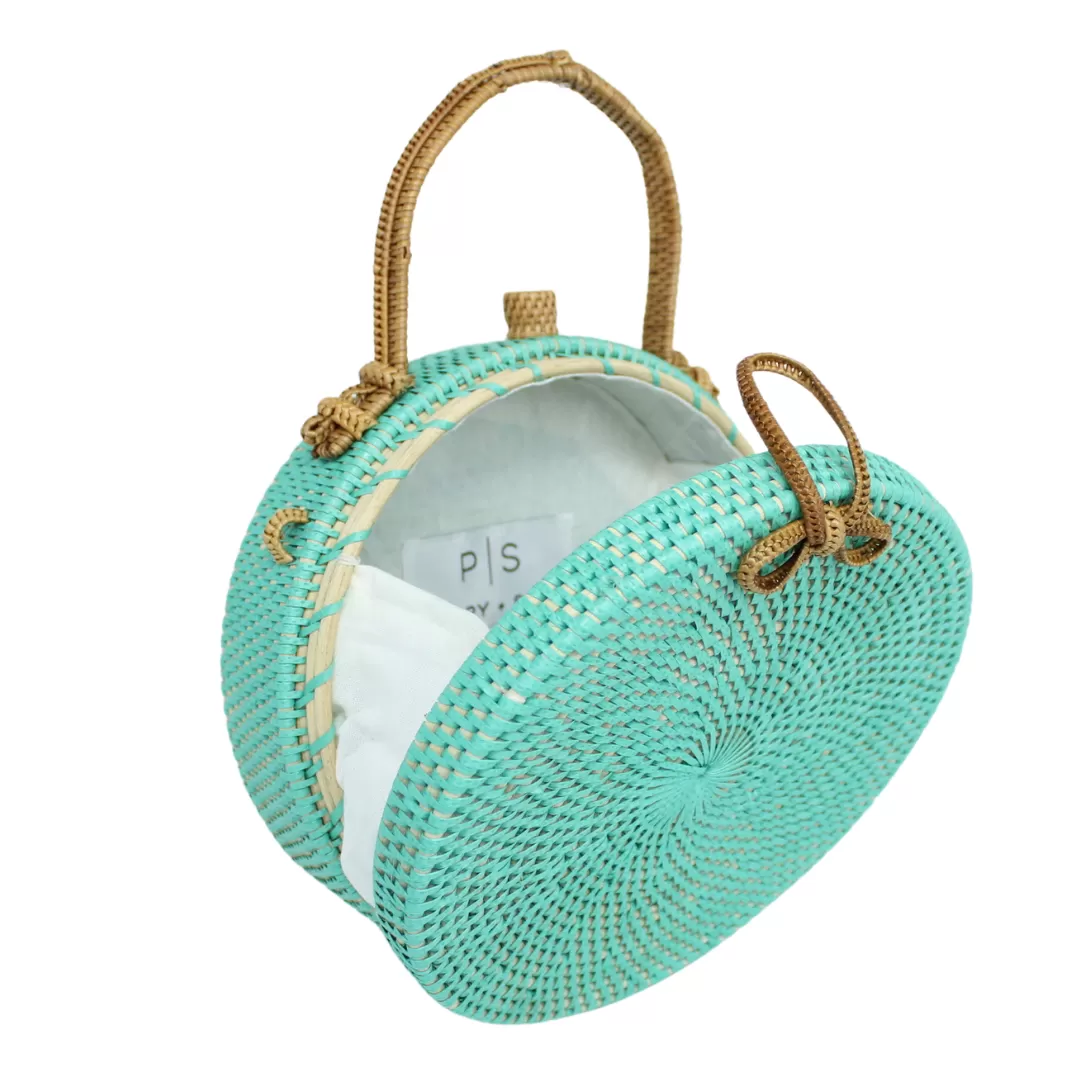 POPPY + SAGE -Milly Bag in Aqua