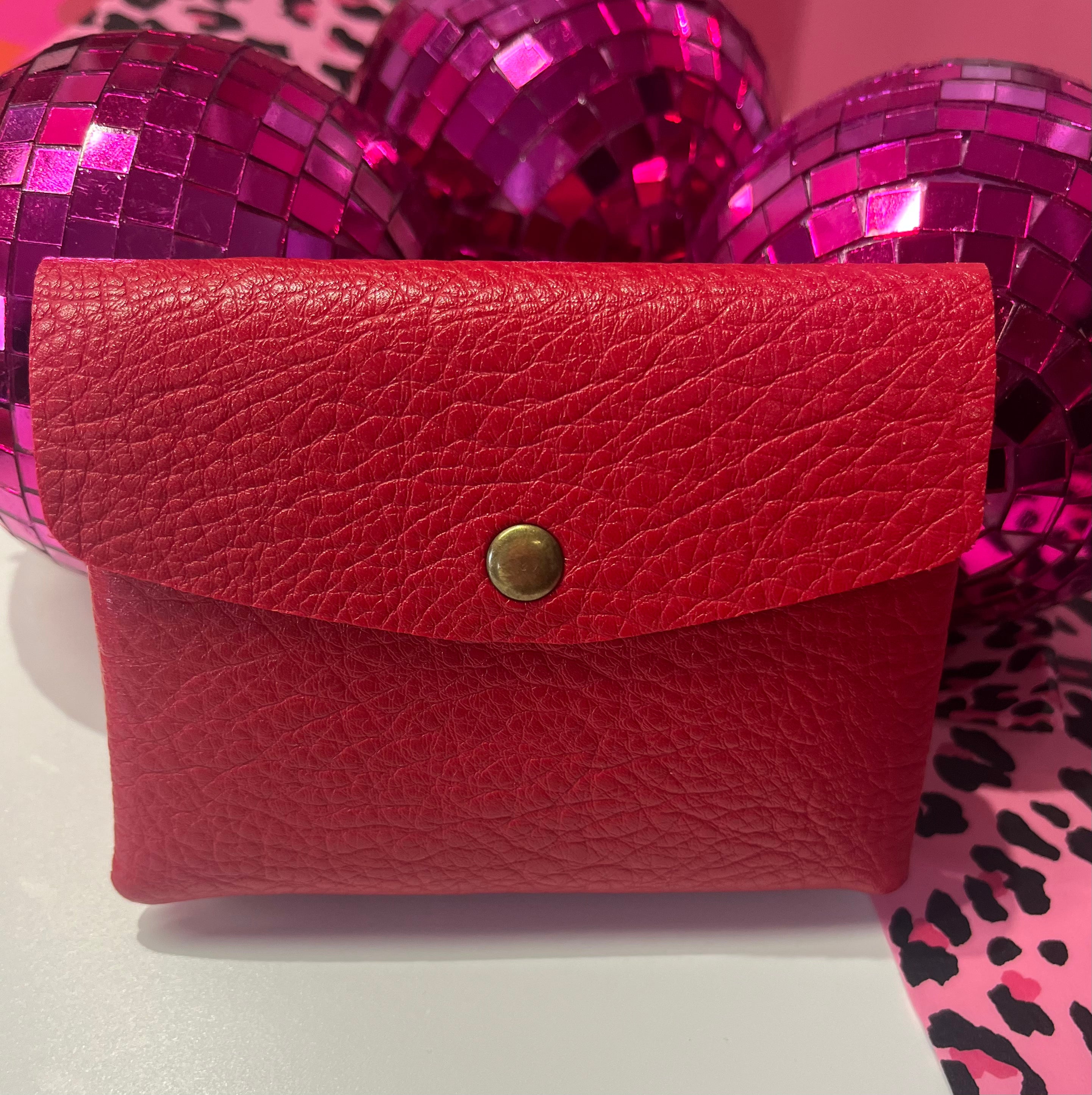 Poppy Purse > Red