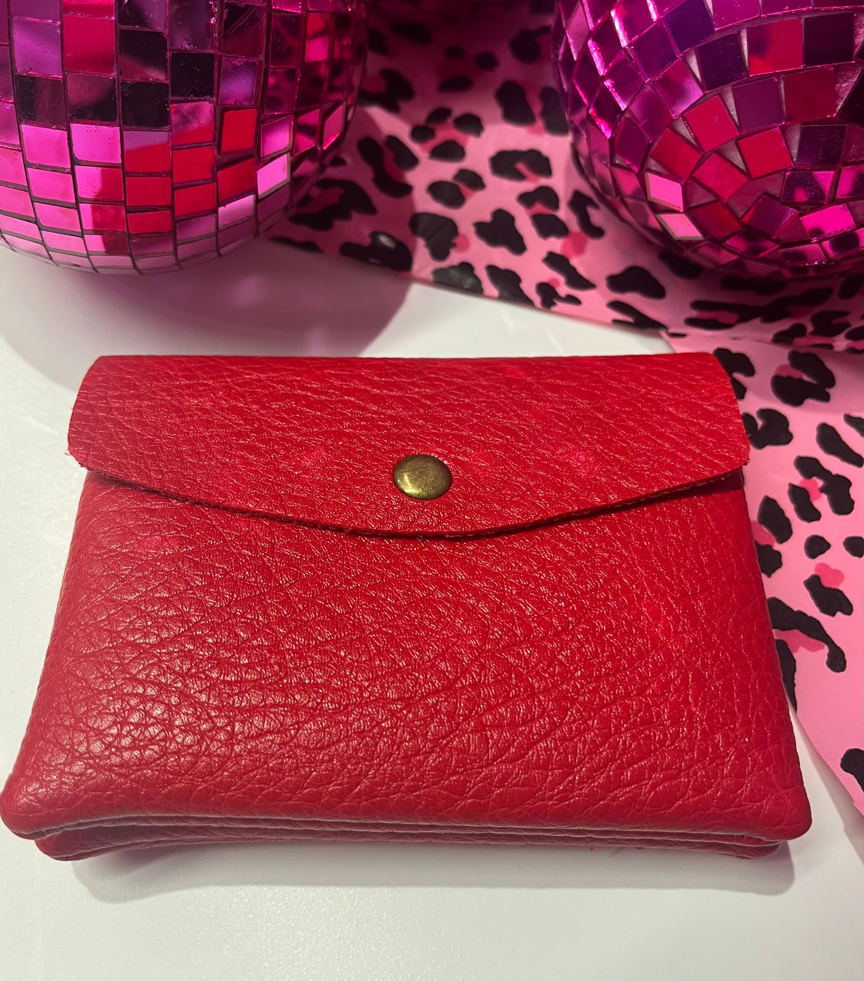 Poppy Purse > Red