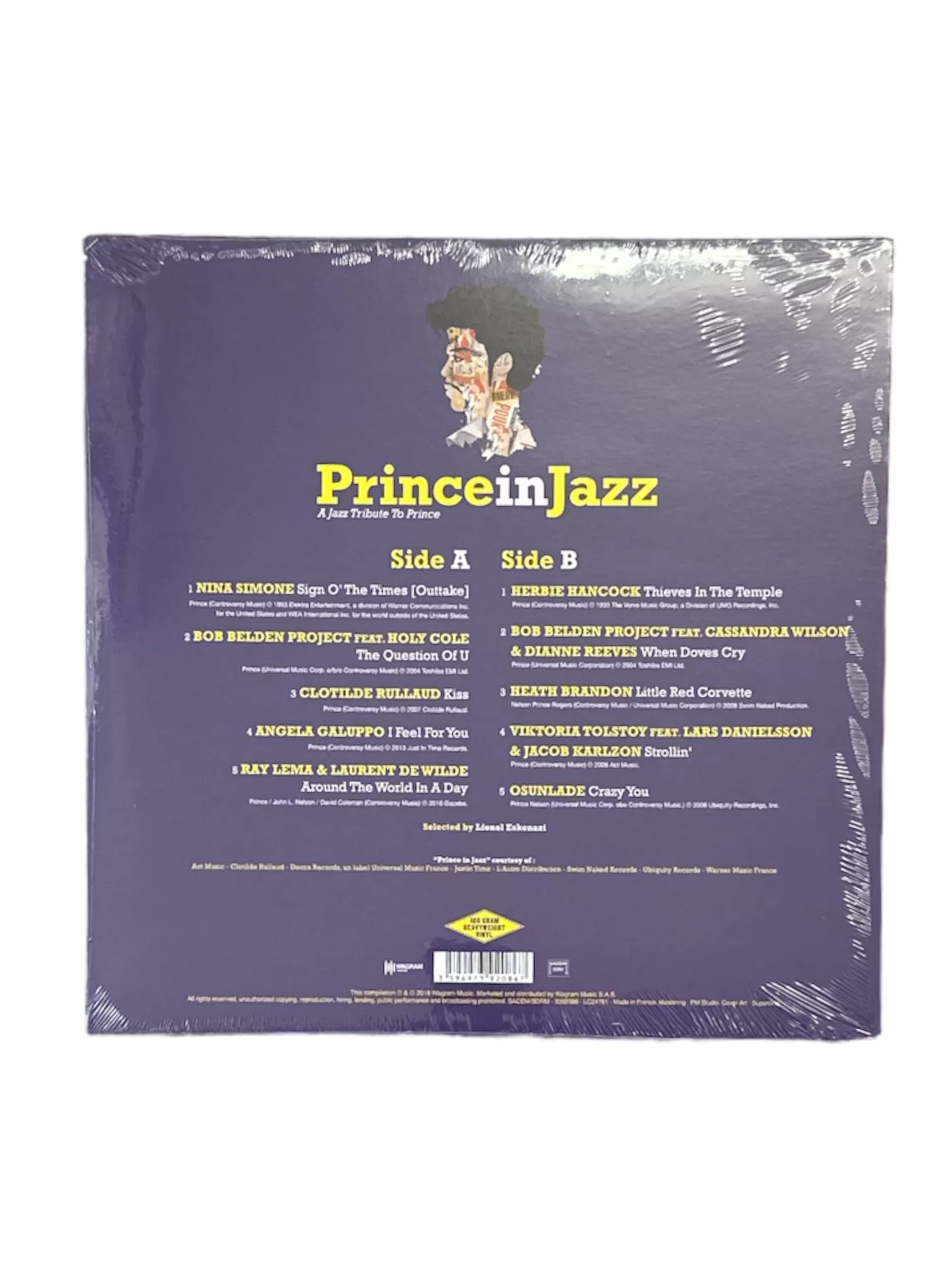 Prince – in Jazz Various Artists Vinyl LP Brand New