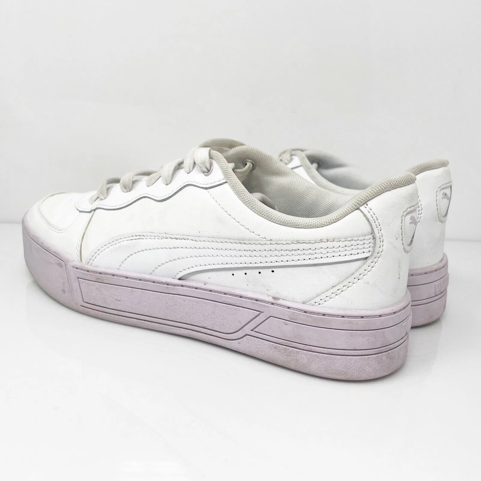 Puma Womens Skye 374764-15 White Casual Shoes Sneakers Size 10