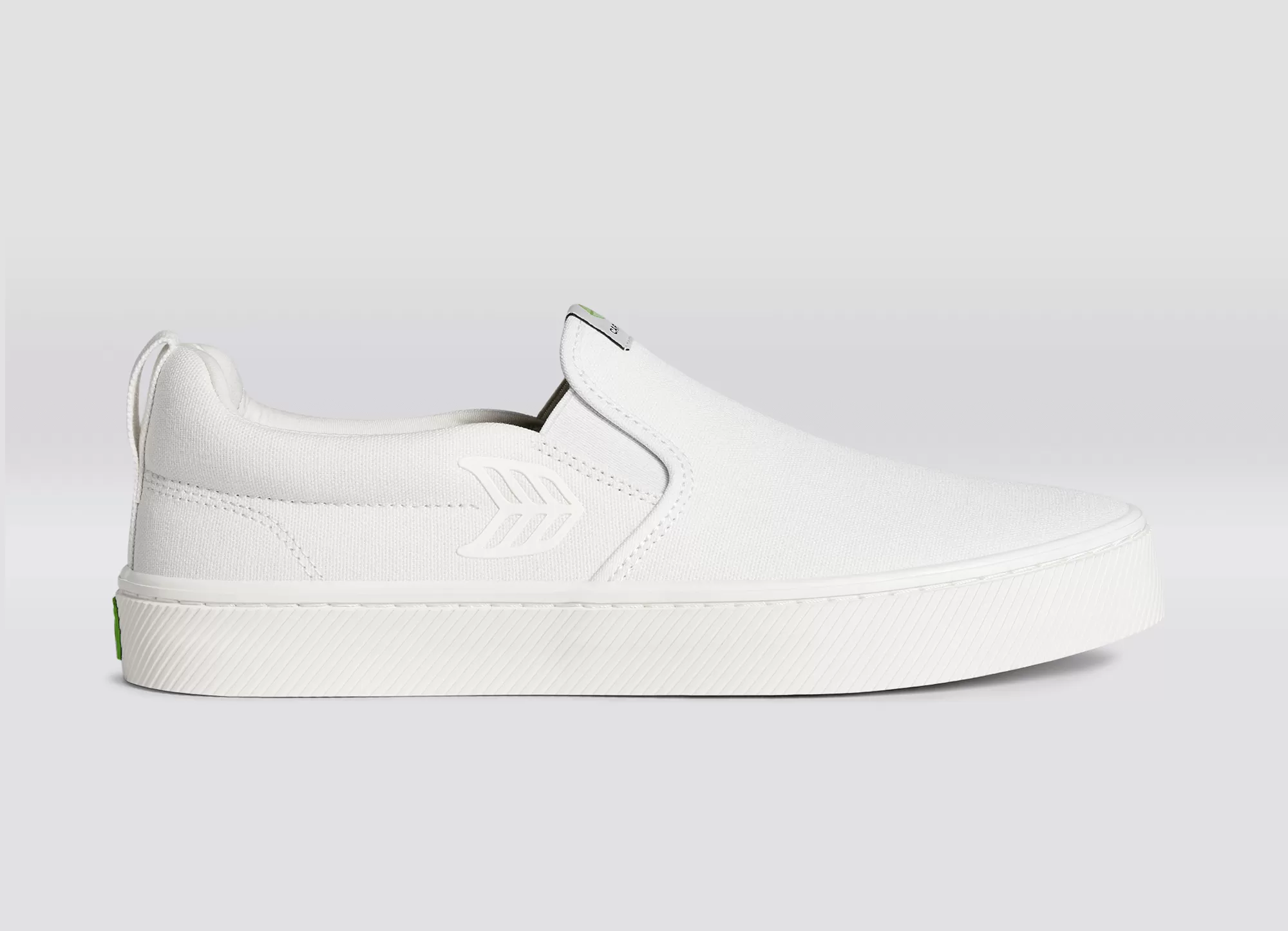 SLIP ON Off-White Canvas Sneaker Men