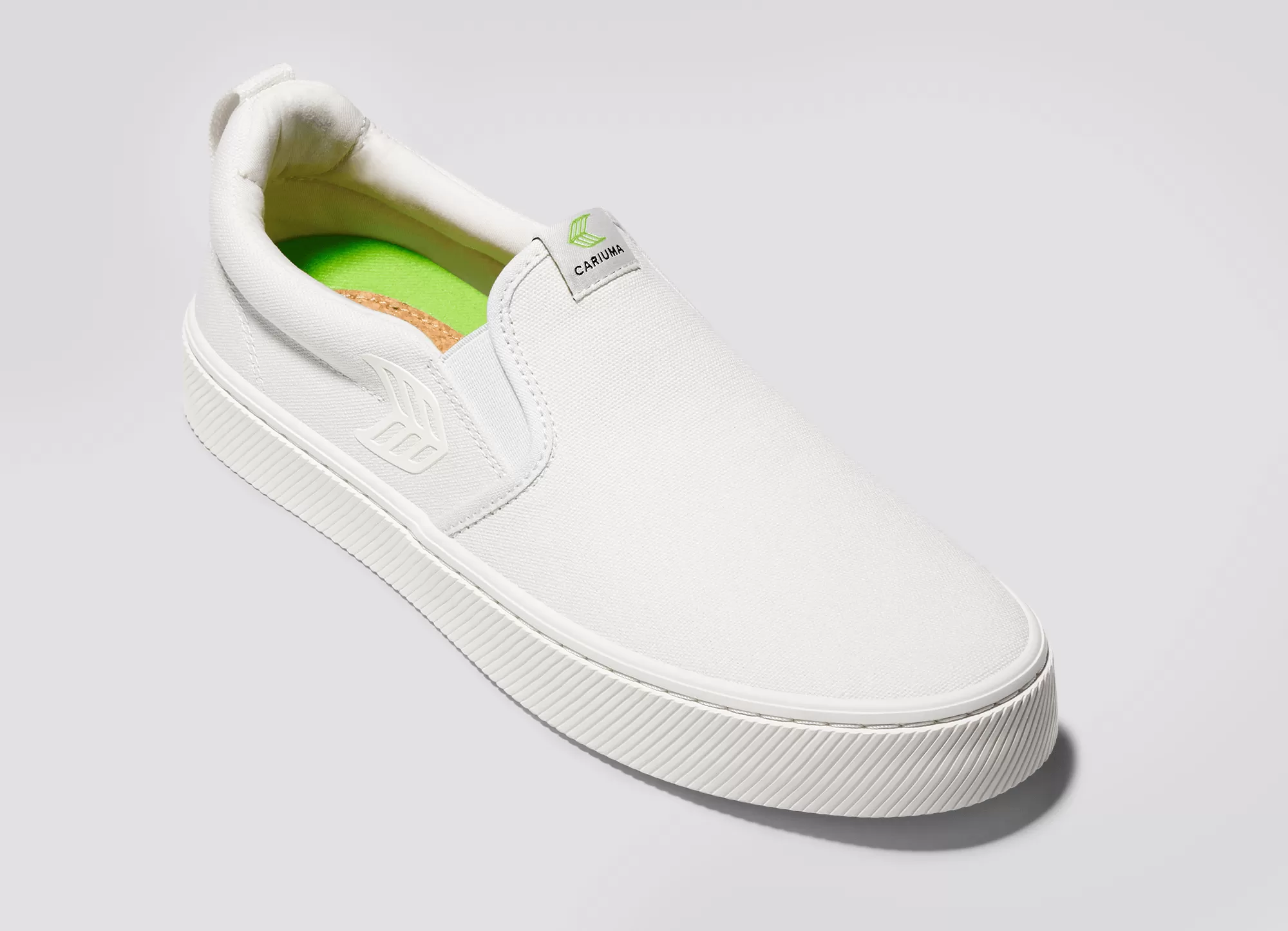 SLIP ON Off-White Canvas Sneaker Men