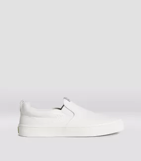 SLIP ON Off-White Canvas Sneaker Women