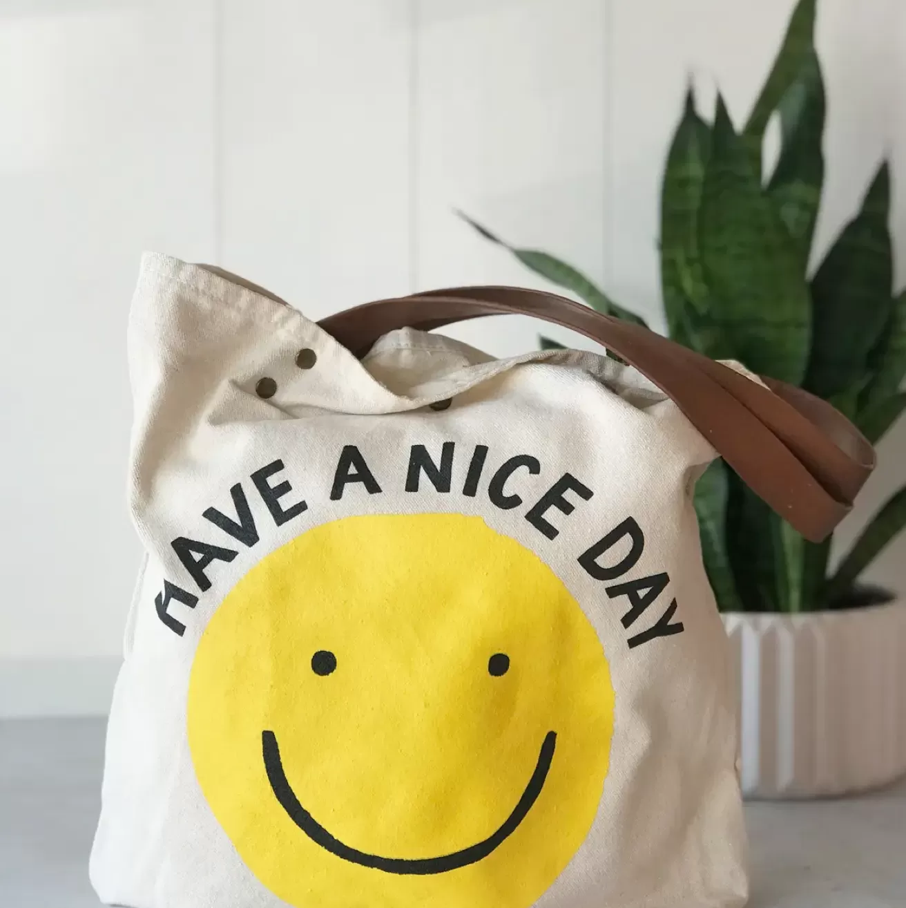 Smiley Tote