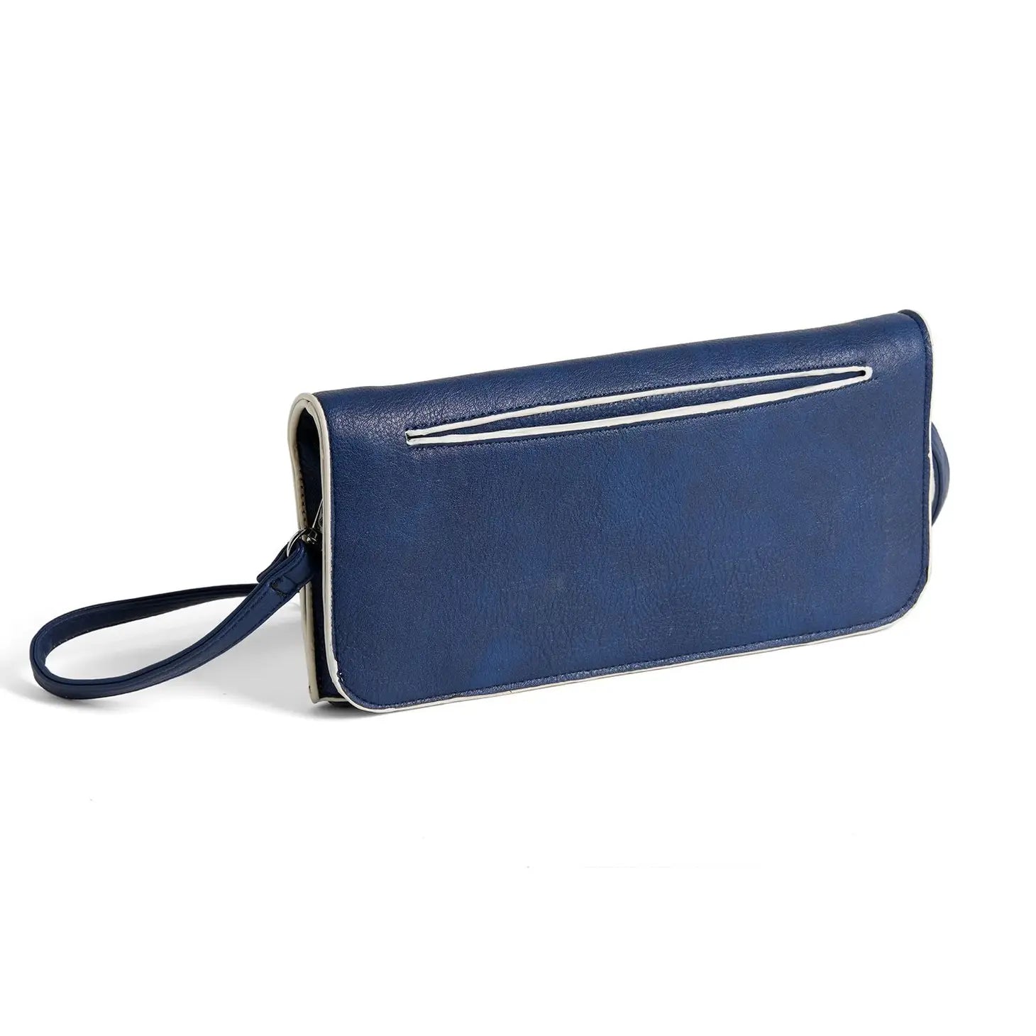 Sophia Clutch + Crossbody- Navy