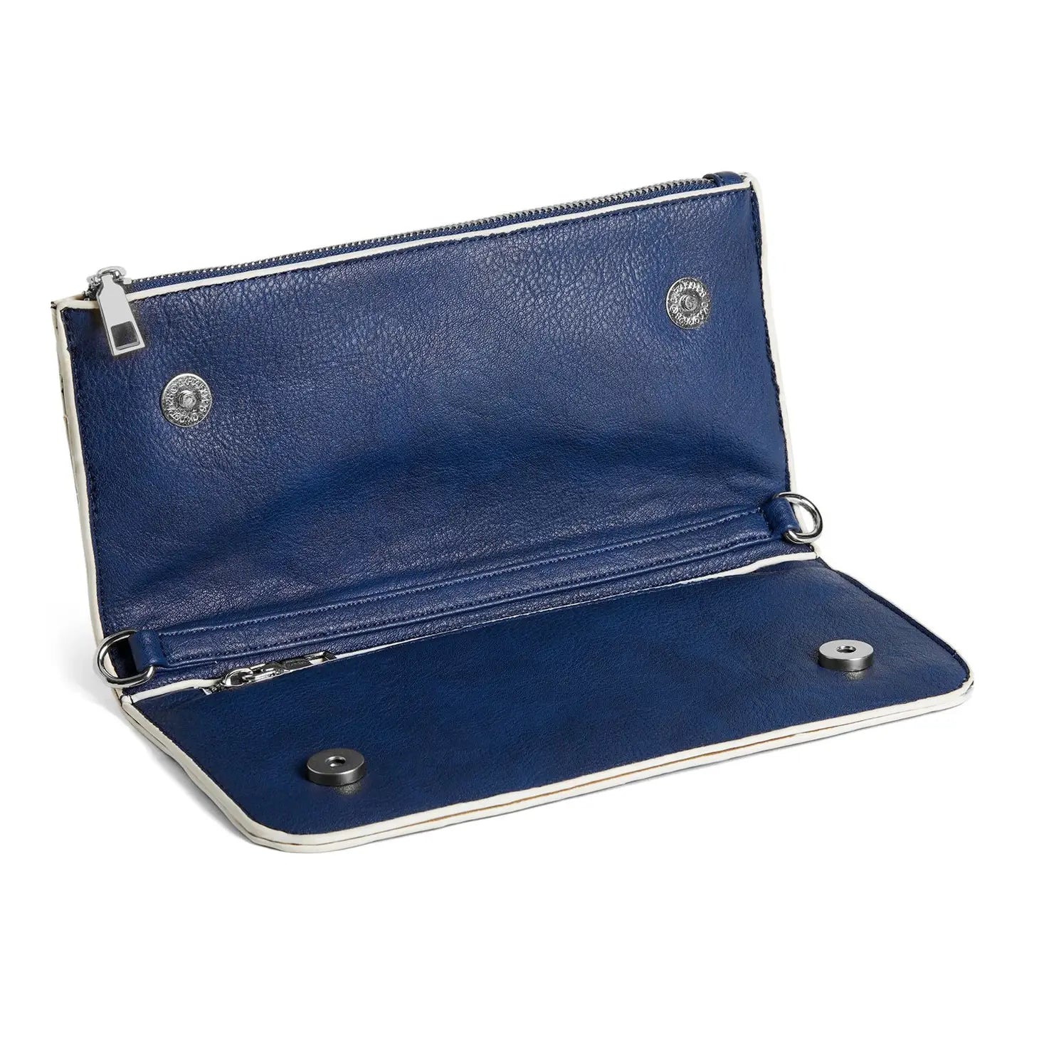 Sophia Clutch + Crossbody- Navy