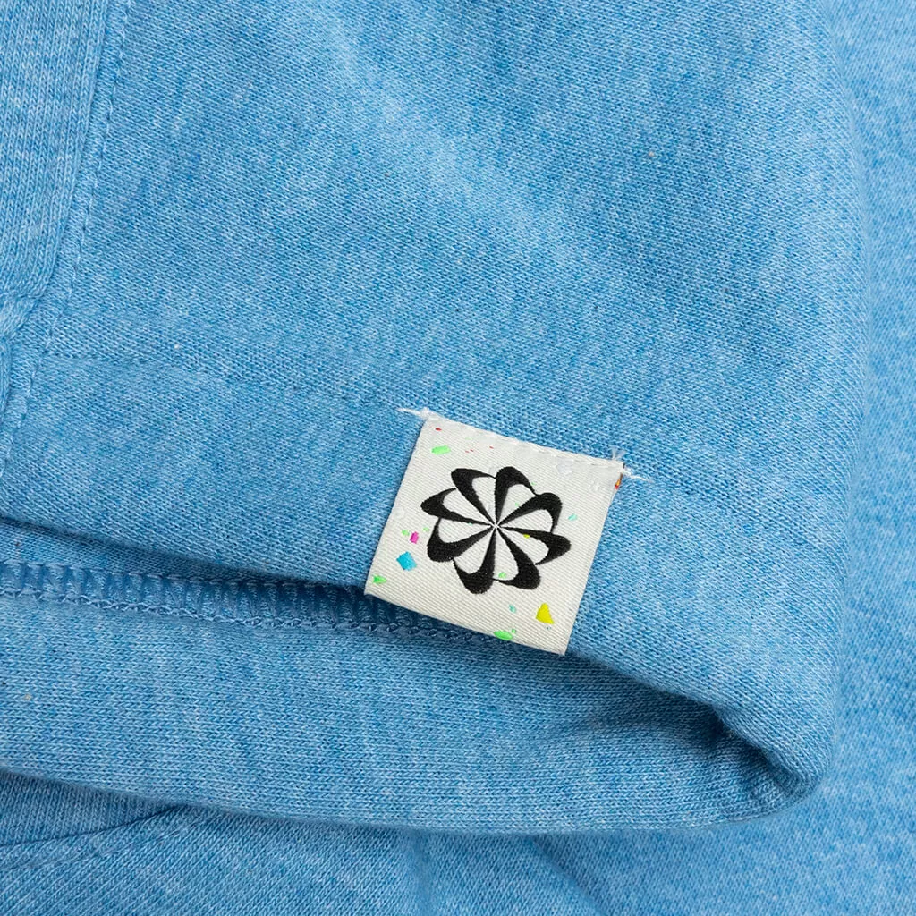 Sportswear Revival Fleece Pullover Hoodie - Dutch Blue/White