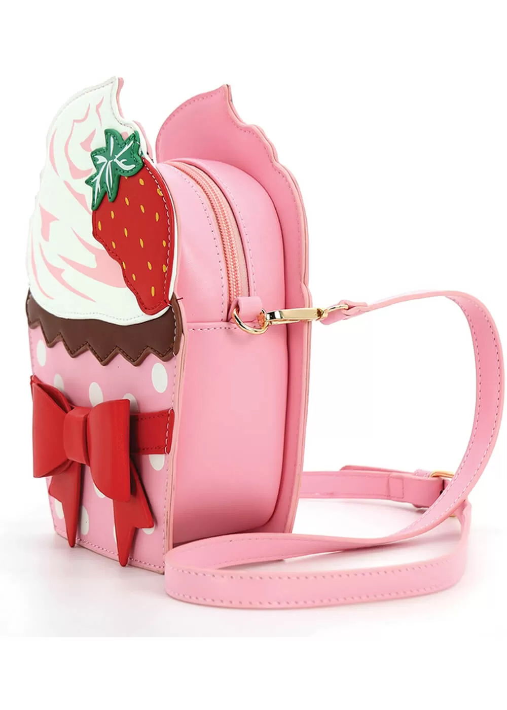 Succubus Bags Strawberry Cupcake Bag Pink