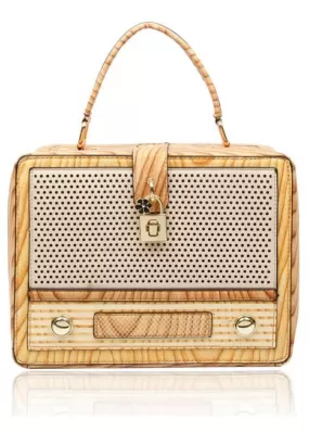 Succubus Bags Vintage Radio Bag Beige