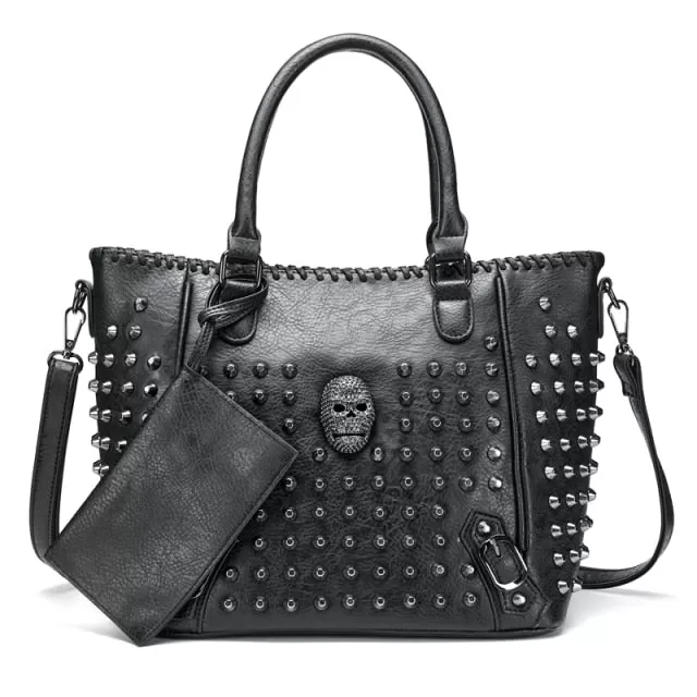 Sunken Skull Gothic Skull Handbags