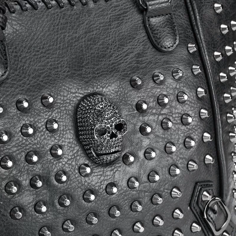 Sunken Skull Gothic Skull Handbags